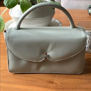 Vintage Neiman Markus Mini Bag 💼 Light Grey